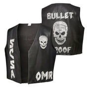 Official WWE Authentic Stone Cold Steve Austin "One More Round" Replica Vest Black Small