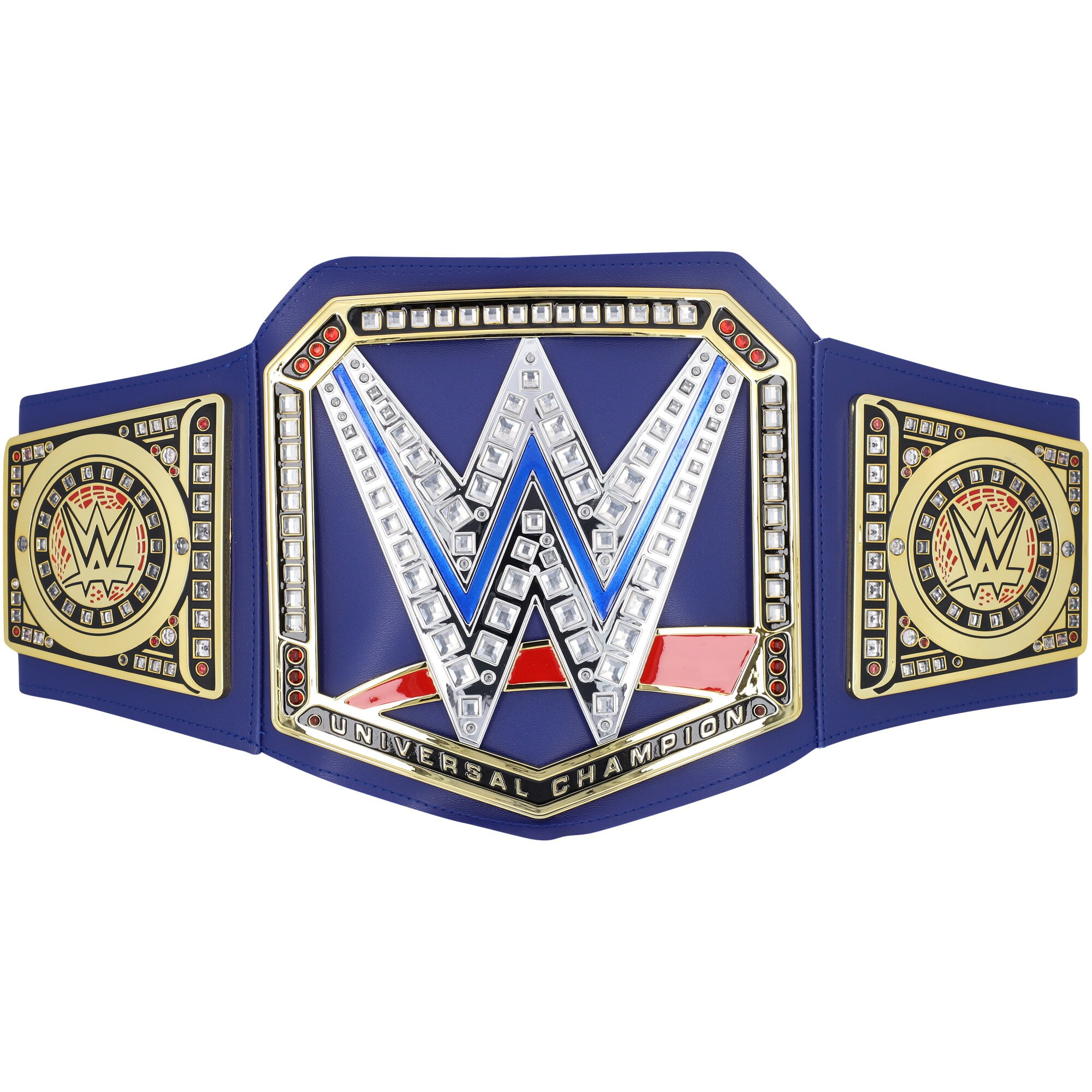 Official WWE Authentic Universal Championship Blue Toy Title Belt