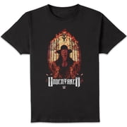 Official WWE Undertaker - Flames Adults T-Shirt - Black
