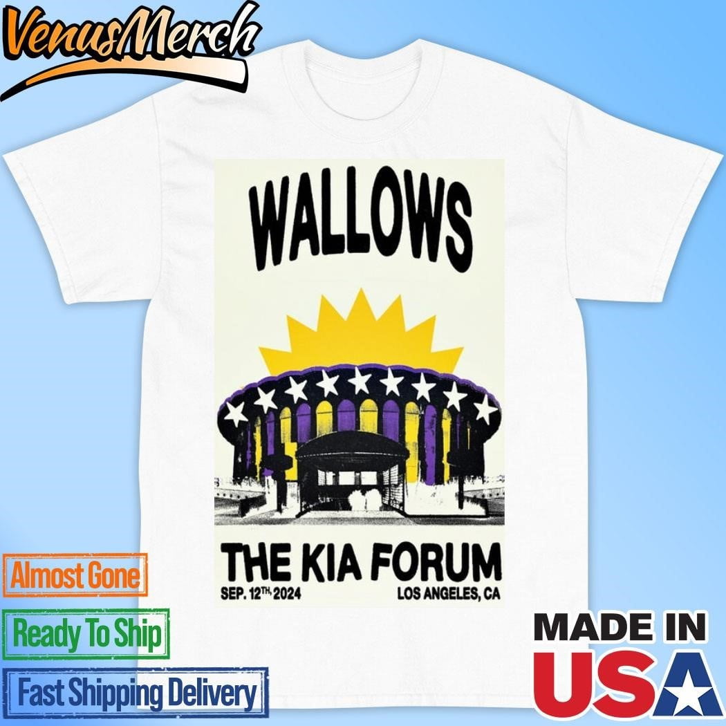 Official Wallows The Kia Forum In Inglewood Ca Sept 12 2024 Poster