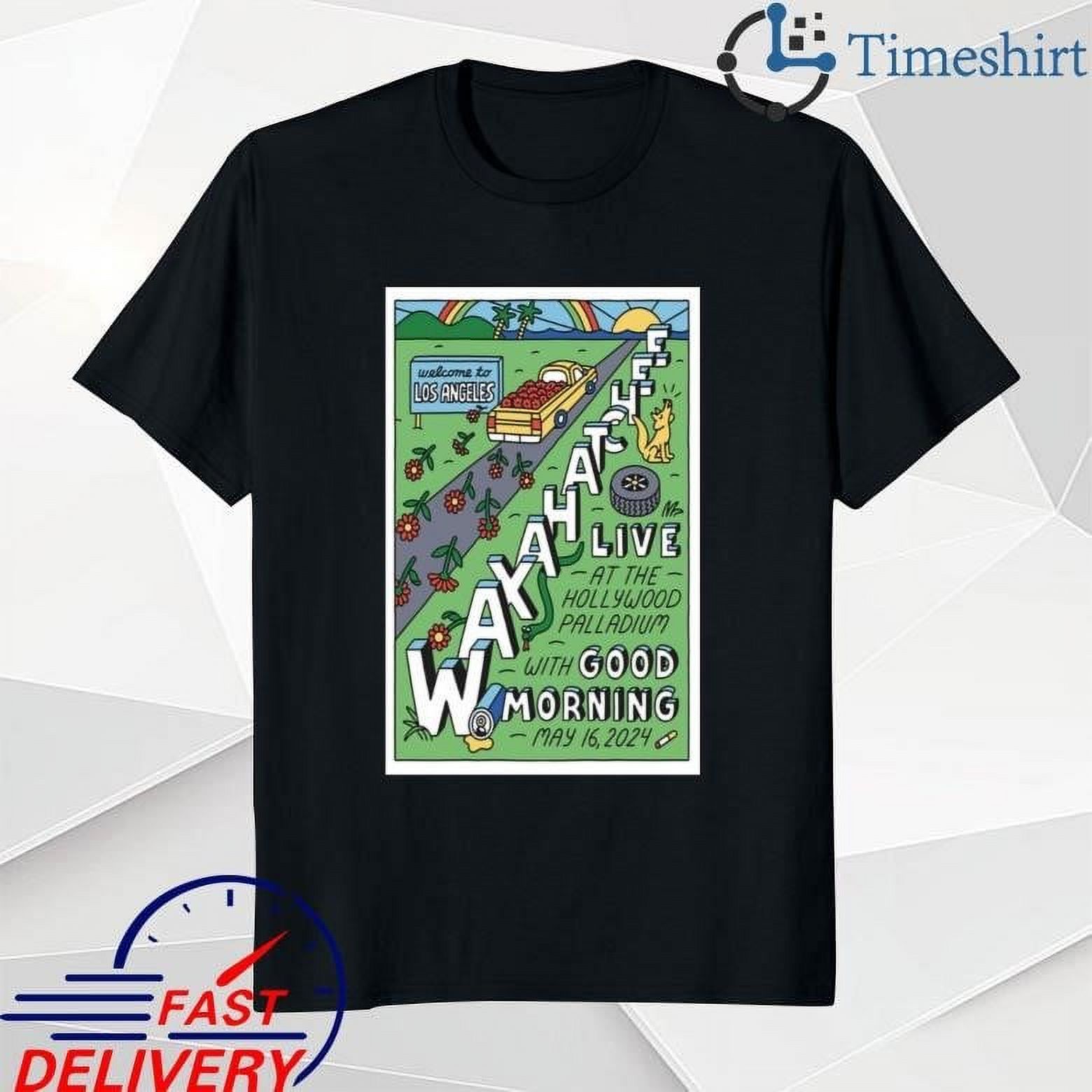 Official Waxahatchee Tour Los Angeles Ca 2024 Tshirt