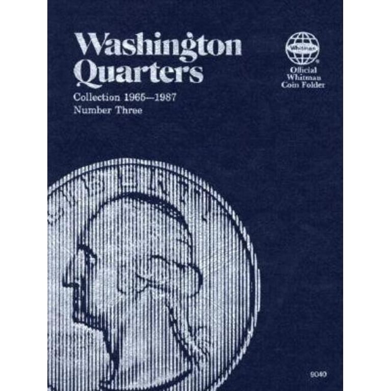 Whitman Publishing Coin Folder Washington Quarters 1965-1987 