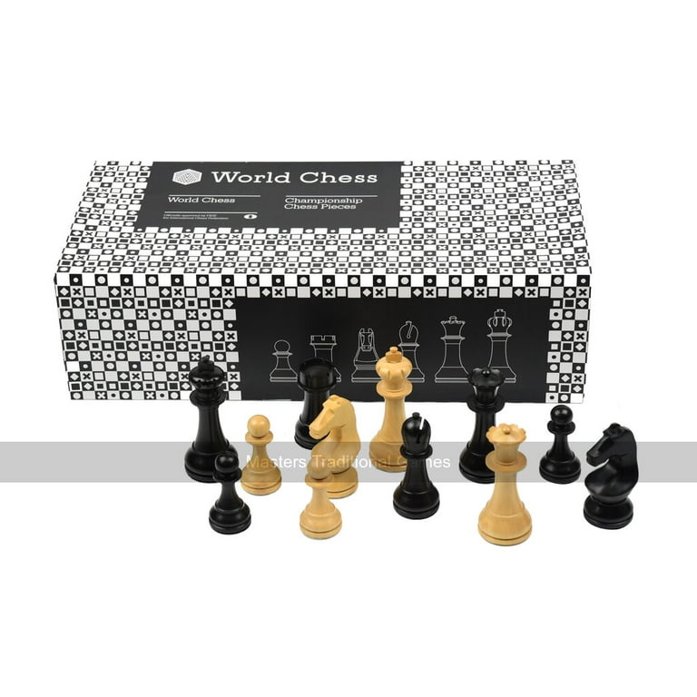 Official World Chess Championship Pieces 