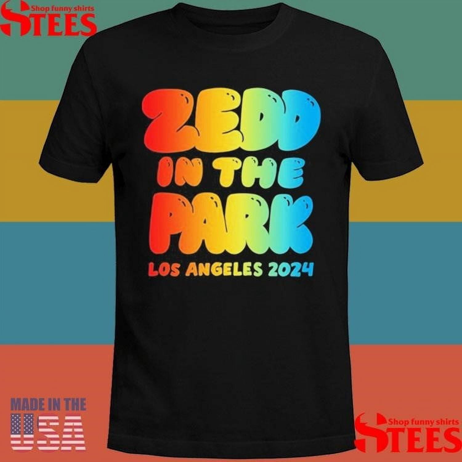 Official Zedd In The Park Los Angeles 2024 Shirt
