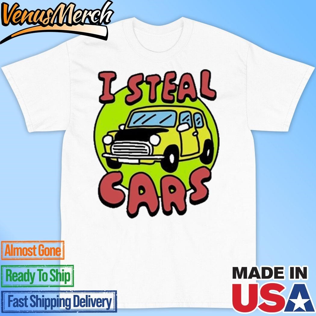 Official Zoe Bread I Steal Cars Shirt