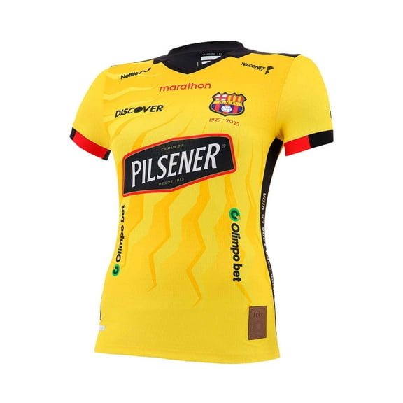 Official barcelona sporting club ecuador 2025 centennial edition women's jersey