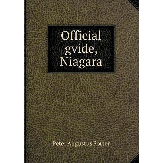 Official gvide, Niagara (Paperback)