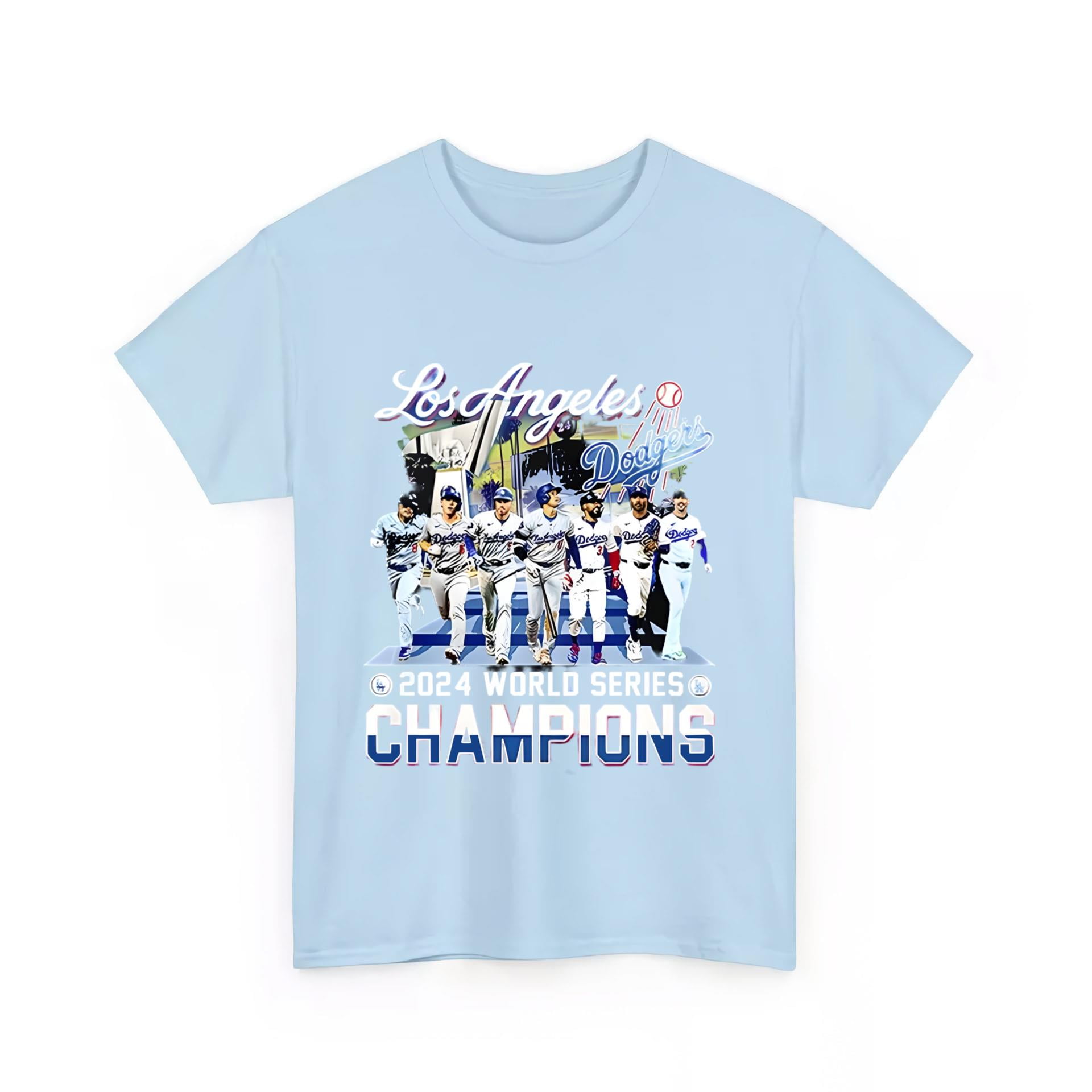 Officiallosangelesdodgersplayerwalking2024worldserieschampionsunisex