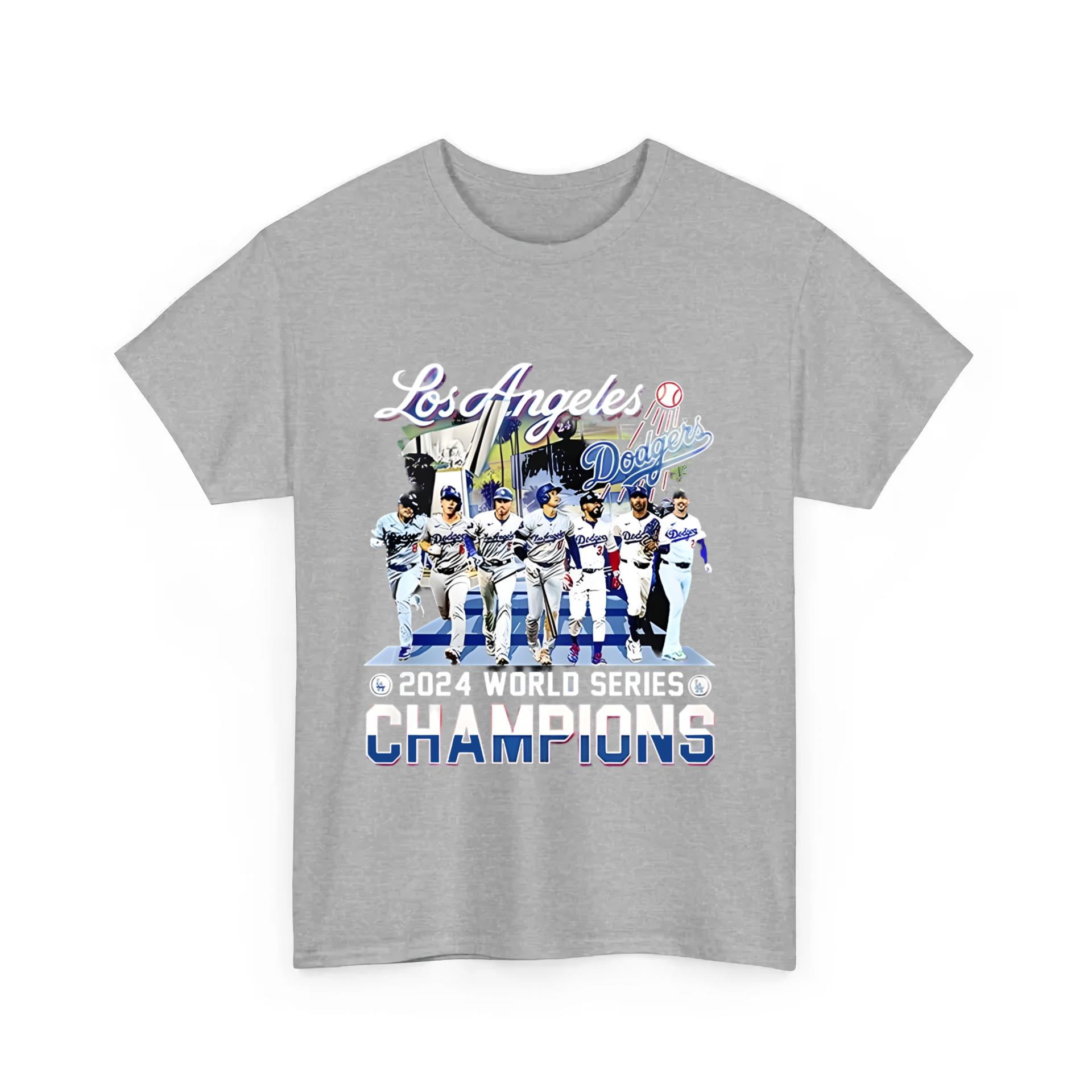 Officiallosangelesdodgersplayerwalking2024worldserieschampions