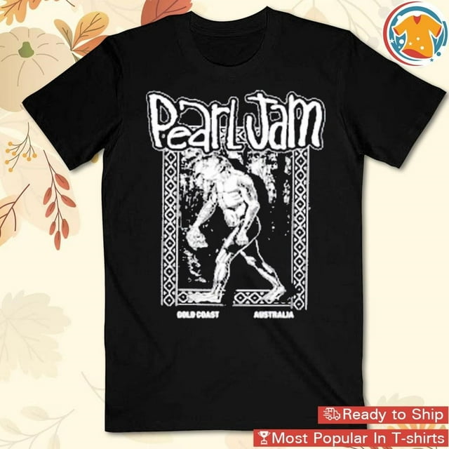 Officialpearljamgoldcoastinaustraliaonnov13th2024atpeoplefirststadiumtshirt