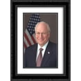 thumbnail image 1 of Official portrait of Vice President Cheney taken in the Roosevelt Room 18x24 Double Matted Black Ornate Framed Art Print, 1 of 2