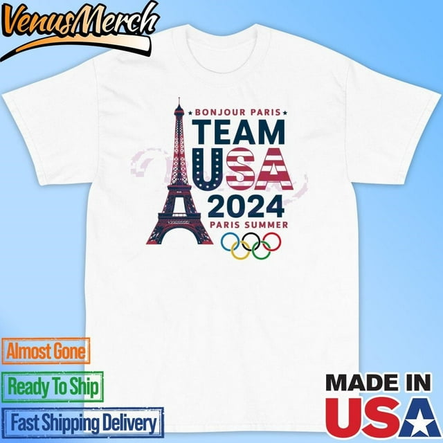 Officialteamusa2024parissummershirt