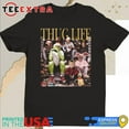 Officialthuglifechristmasmoviesgrinchhomealoneelfshirt
