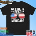 Officialwefinallybeatmedicaresunglassesusaflagshirt