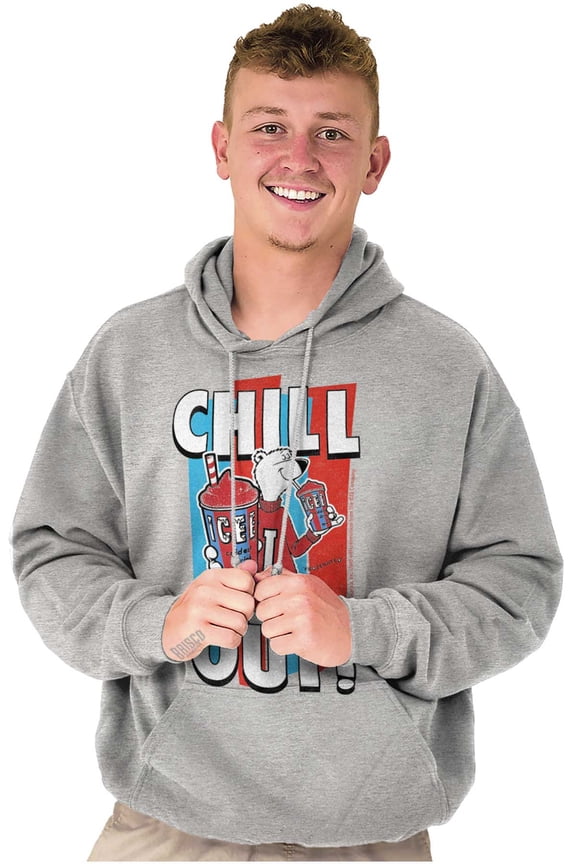 Officially Icee Logo Chill Out Hoodie Sweatshirt Women Men Brisco Brands S