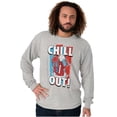 thumbnail image 1 of Officially Icee Logo Chill Out Long Sleeve TShirt Men Women Brisco Brands S, 1 of 5