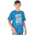 thumbnail image 1 of Officially Icee Logo Lets Chill Crewneck T Shirts Boy Girl Teen Brisco Brands L, 1 of 6