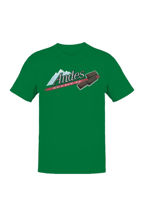 Officially Licensed Andes Mint Chocolate Thins Delight Men's T-shirt