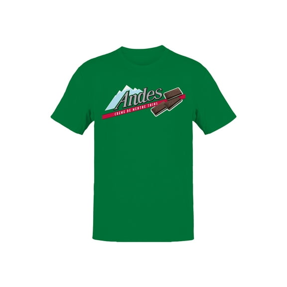 Officially Licensed Andes Mint Chocolate Thins Men's T-shirt