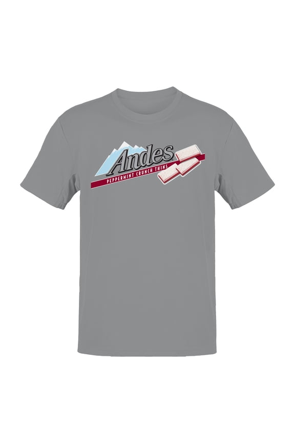 Officially Licensed Andes Mint Peppermint Crunch Thins Men's T-shirt