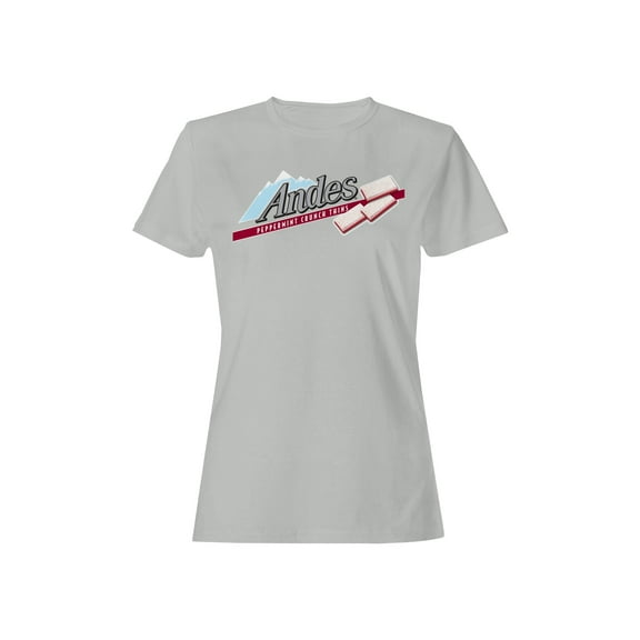 Officially Licensed Andes Mint Peppermint Crunch Thins Women's T-shirt