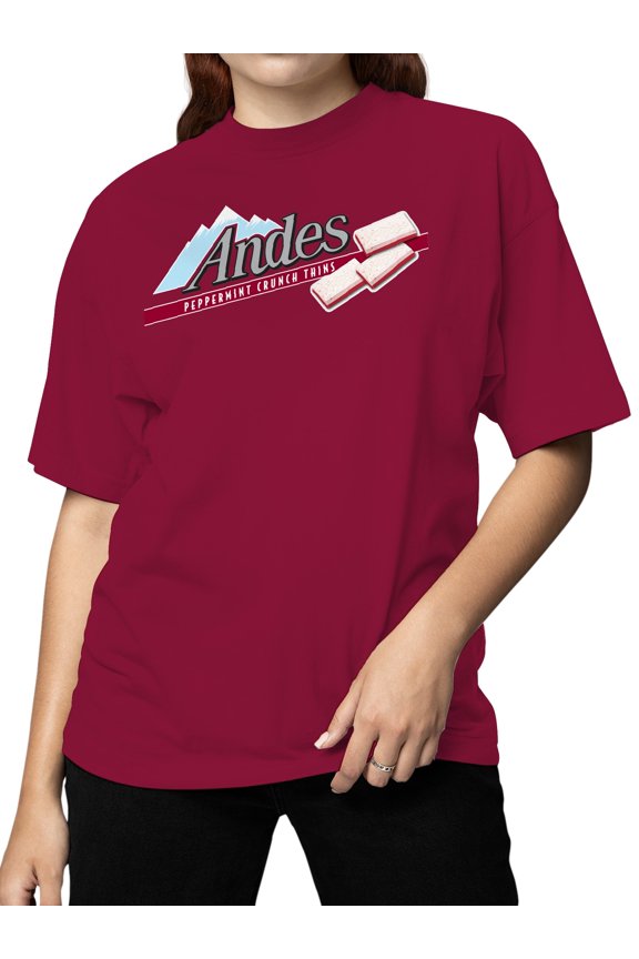 Officially Licensed Andes Mint Peppermint Crunch Thins Women's T-shirt