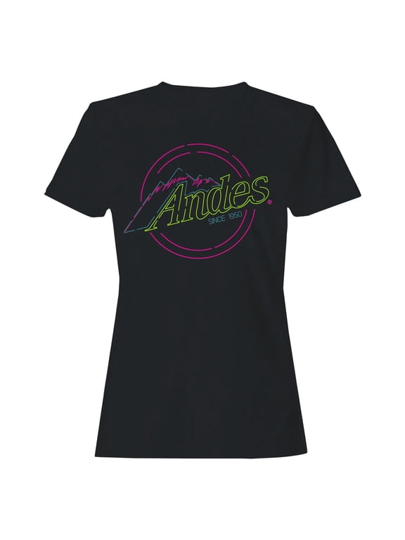 Officially Licensed Andes Mint Retro Neon Sign Women's T-shirt