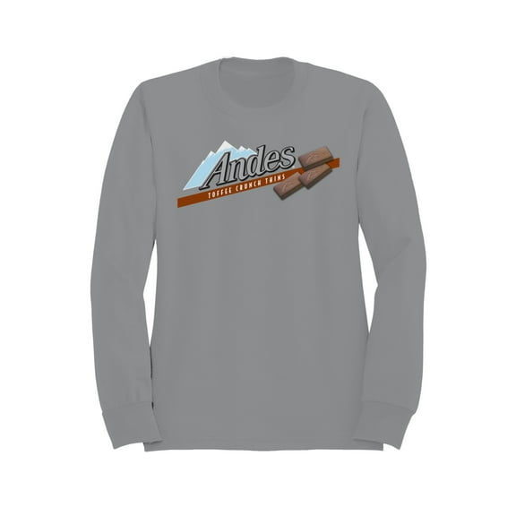Officially Licensed Andes Mint Toffee Crunch Thins Men's Sweatshirt