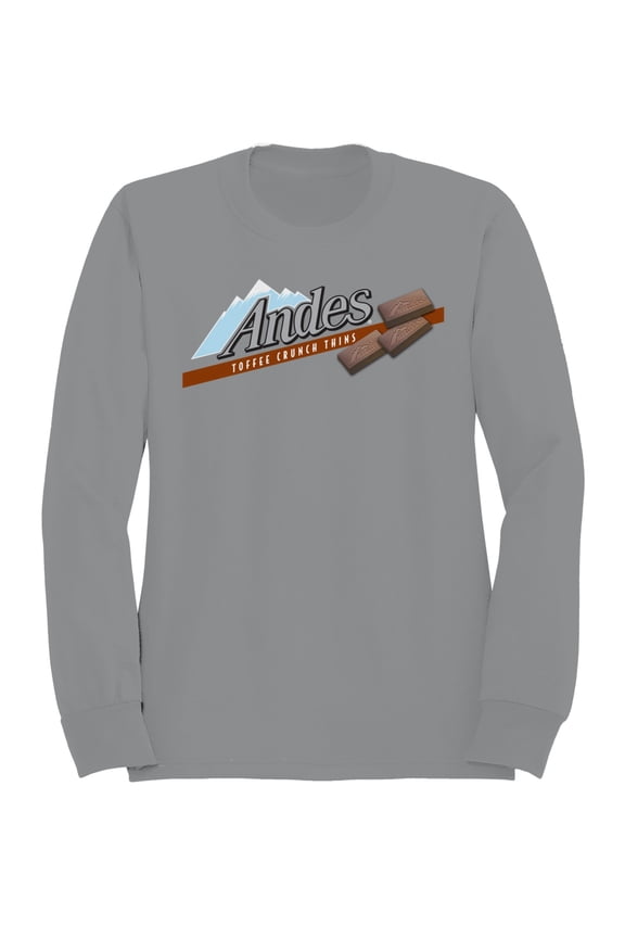 Officially Licensed Andes Mint Toffee Crunch Thins Men's Sweatshirt
