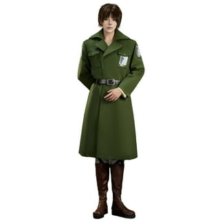Cosplay Attack On Titan Long Coat Attack Titan Jacket Cosplay