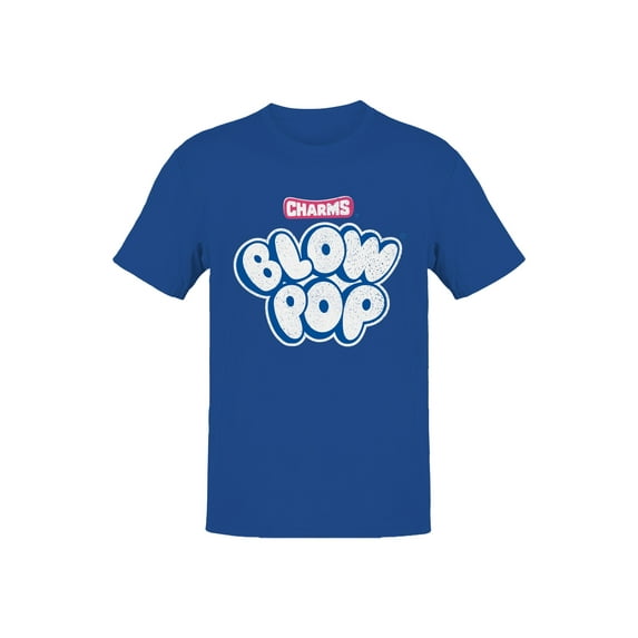 Officially Licensed Blow Pop Charms Blow Pop Candy Fun Men's T-shirt