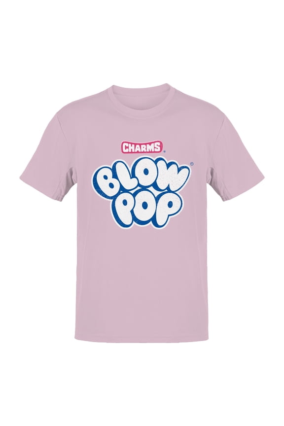 Officially Licensed Blow Pop Charms Blow Pop Candy Fun Men's T-shirt