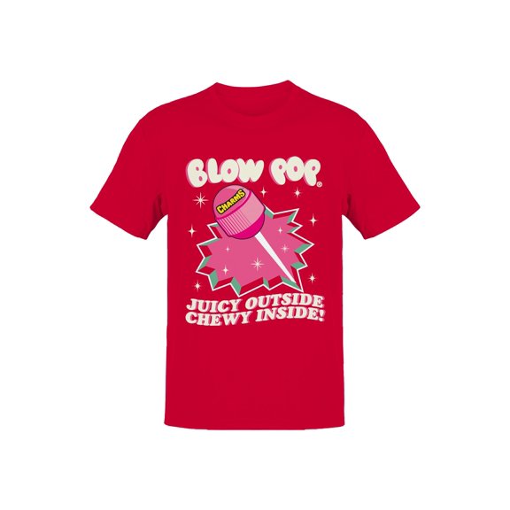 Officially Licensed Blow Pop Charms Blow Pop Design Men's T-shirt