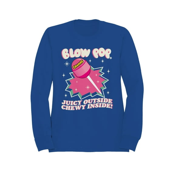 Officially Licensed Blow Pop Charms Blow Pop Design Women's Sweatshirt