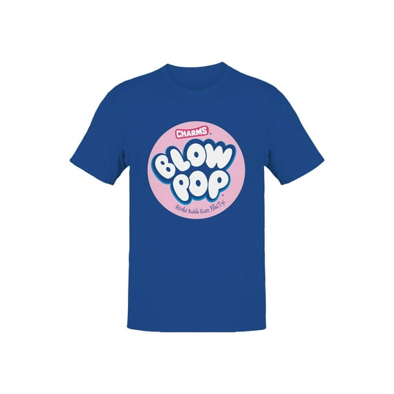 Officially Licensed Blow Pop Charms Blow Pop Lollipops Men's T-shirt