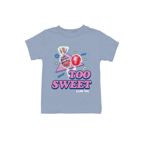 Officially Licensed Blow Pop Cherry Blow Pop Art Youth's T-shirt