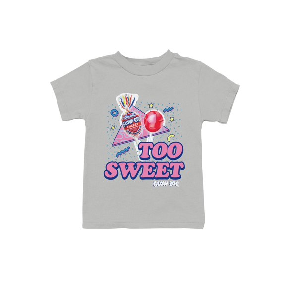 Officially Licensed Blow Pop Cherry Blow Pop Art Youth's T-shirt