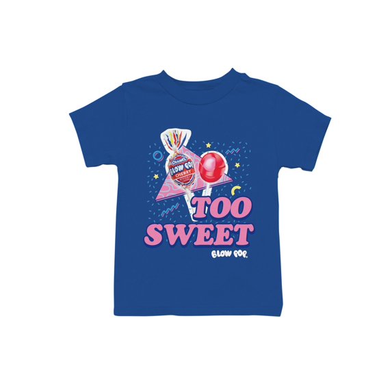 Officially Licensed Blow Pop Cherry Blow Pop Art Youth's T-shirt