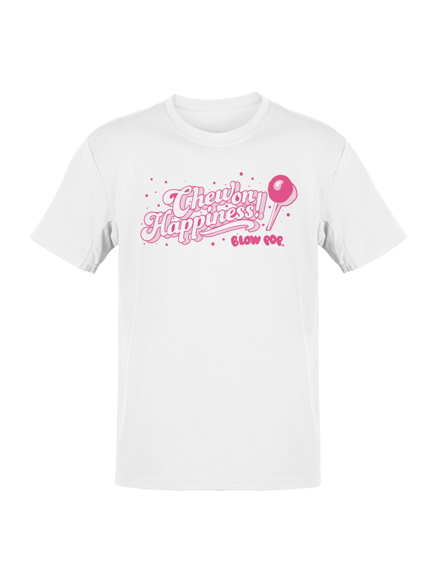 Officially Licensed Blow Pop Pink Pop Art Graphic Men's T-shirt