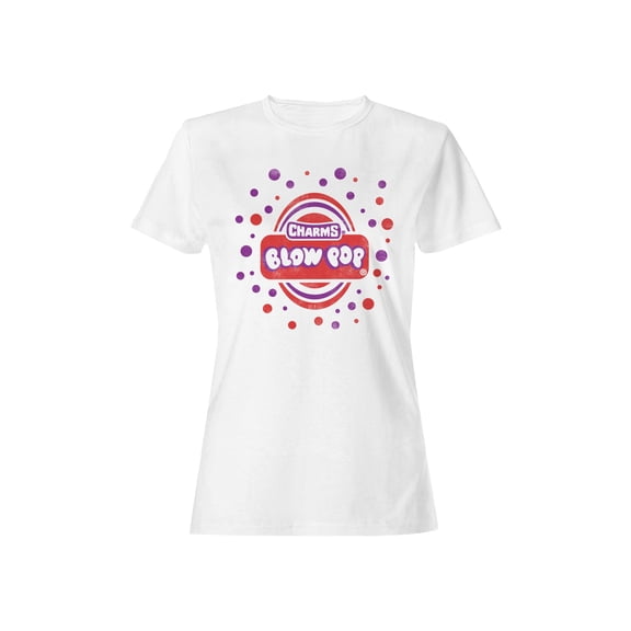 Officially Licensed Blow Pop Retro Candy Pop Graphic Women's T-shirt