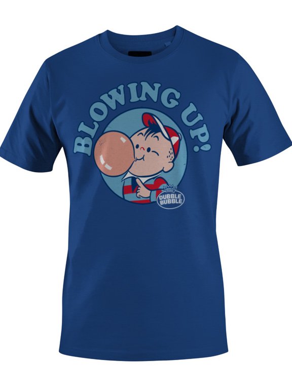 Officially Licensed Blowing Up with Dubble Bubble Men's T-shirt