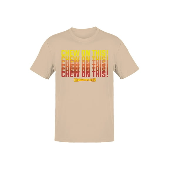 Officially Licensed Charleston Chew - Chew On This Men's T-shirt