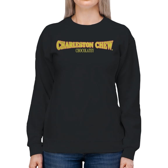 Officially Licensed Charleston Chew Chocolate Candy Women's Sweatshirt