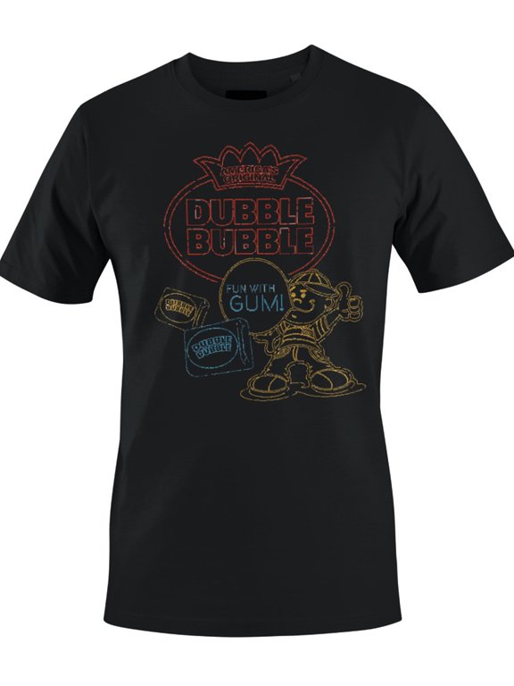 Officially Licensed Classic Dubble Bubble Gum Advertisement Men's T-shirt