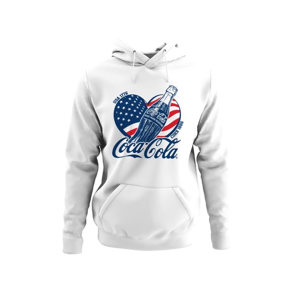 Officially Licensed Coca Cola American Heritage Design Men's Hoodie