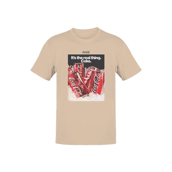 Officially Licensed Coca Cola Chilled Coke: The Real Thing Men's T-shirt