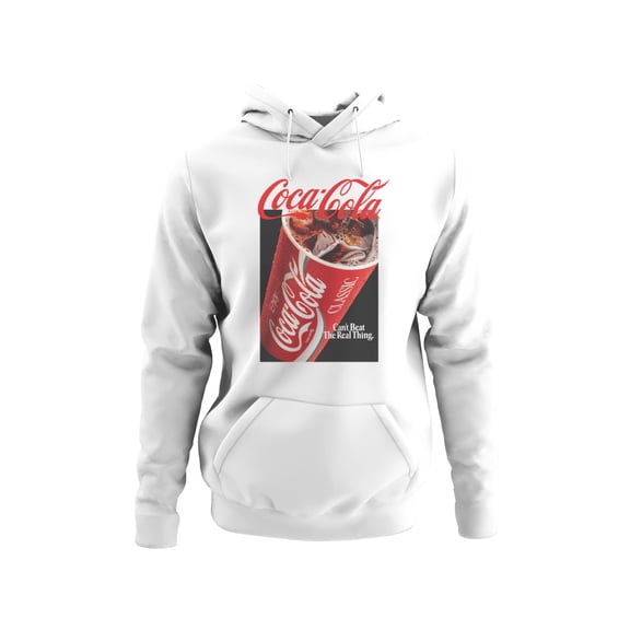 Officially Licensed Coca Cola Classic Real Thing Men's Hoodie