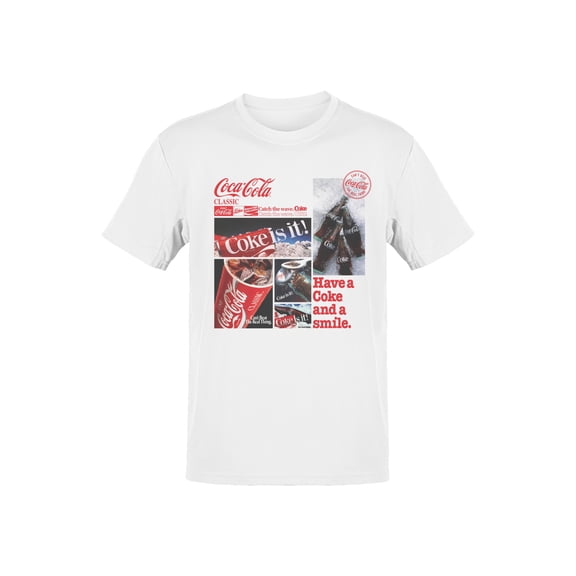 Officially Licensed Coca Cola Classics: Coke Is It! Men's T-shirt