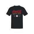 thumbnail image 1 of Officially Licensed Coca Cola Coca-Cola World Tour Music Theme Men's T-shirt, 1 of 3