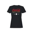 thumbnail image 1 of Officially Licensed Coca Cola Coca-Cola World Tour Music Theme Women's T-shirt, 1 of 3